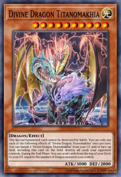Divine Dragon Titanomakhia Common DIFO-EN027 Dimension Force Yugioh card