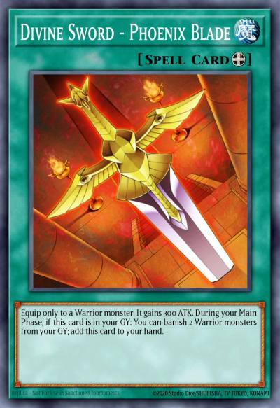 Divine Sword - Phoenix Blade Rare CP04-EN008 Champion Pack Game Four Yugioh card