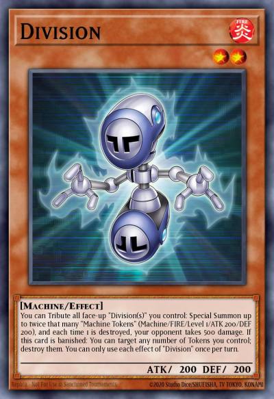 Division Ultra Rare BLTR-EN025 Battles of Legend Terminal Revenge Yugioh card