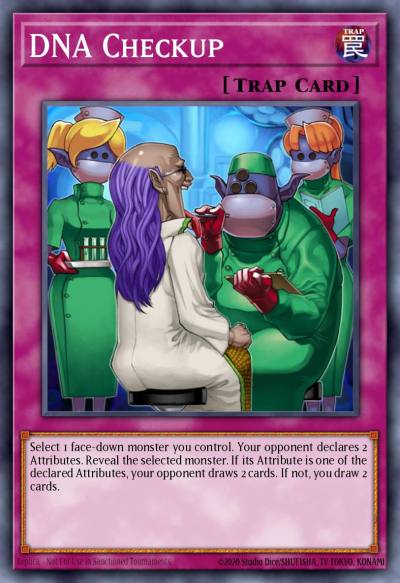 DNA Checkup Common CSOC-EN078 Crossroads of Chaos Yugioh card