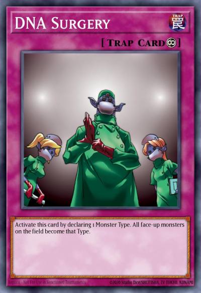 DNA Surgery Common DB1-EN081 Dark Beginning 1 Yugioh card