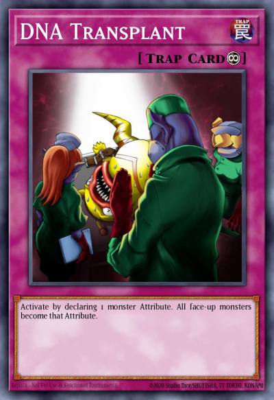 DNA Transplant Common DR2-EN109 Dark Revelation Volume 2 Yugioh card