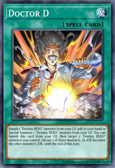 Doctor D Ultra Rare BROL-EN010 Brothers of Legend Yugioh card