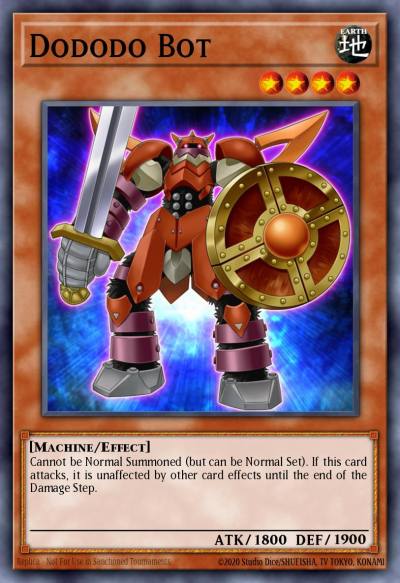 Dododo Bot Common BP02-EN118 Battle Pack 2 War of the Giants Yugioh card