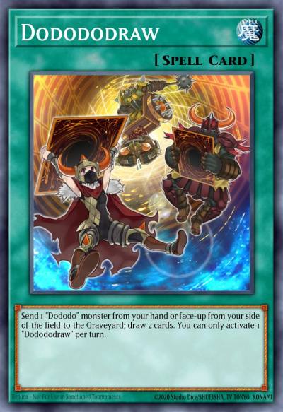 Dodododraw Super Rare WSUP-EN008 World Superstars Yugioh card