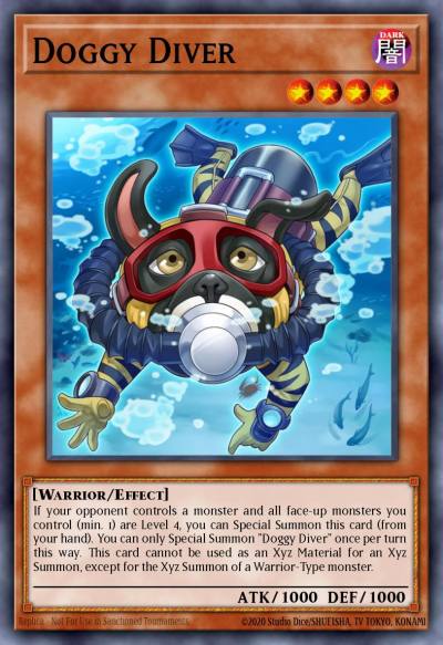 Doggy Diver Rare SECE-EN096 Secrets of Eternity Yugioh card