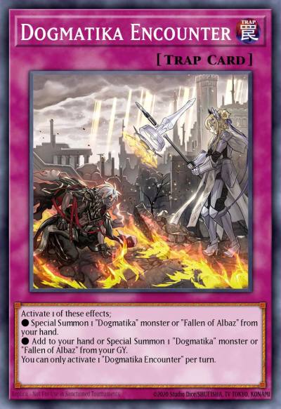 Dogmatika Encounter Common MP21-EN148 2021 Tin of Ancient Battles Yugioh card