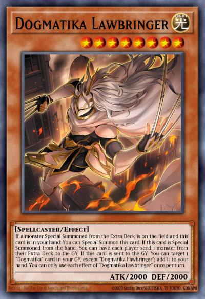 Dogmatika Lawbringer Ultra Rare MZMU-EN052 Maze of Muertos Yugioh card