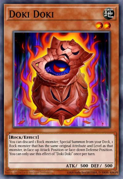 Doki Doki Common MP17-EN144 2017 Mega-Tin Mega Pack Yugioh card