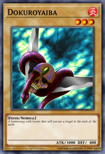 Dokuroyaiba Common PSV-099 Pharaohs Servant Yugioh card