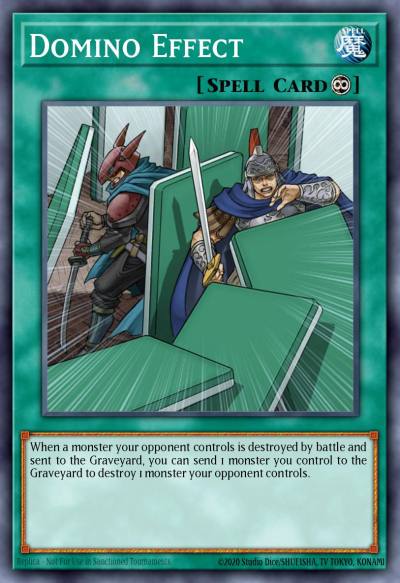 Domino Effect Common DP08-EN018 Duelist Pack Yusei Yugioh card