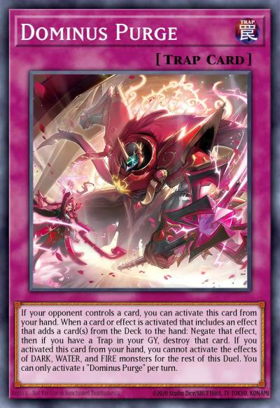 Dominus Purge Prismatic Secret Rare MP25-EN095 2025 Mega-Pack Tin Yugioh card