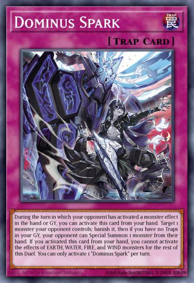 Dominus Spark Secret Rare BLZD-EN077 Blazing Dominion Yugioh card