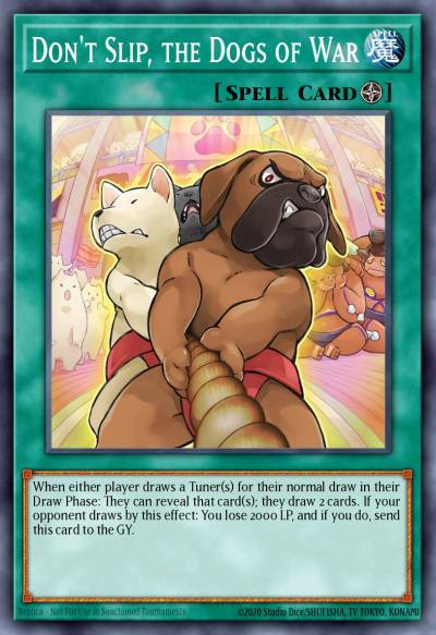 Dont Slip the Dogs of War Ultra Rare BLMR-EN010 Battles of Legend Monstrous Revenge Yugioh card
