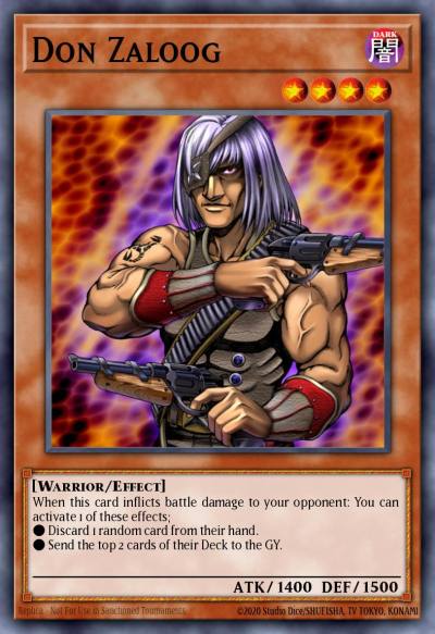 Don Zaloog Super Rare DB2-EN228 Dark Beginning 2 Yugioh card