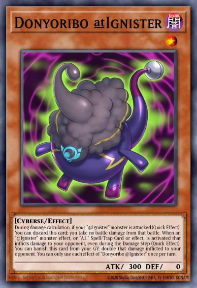 Donyoribo @Ignister Common IGAS-EN007 Ignition Assault Yugioh card