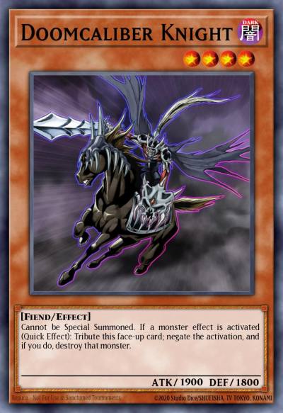 Doomcaliber Knight Common BP02-EN062 Battle Pack 2 War of the Giants Yugioh card