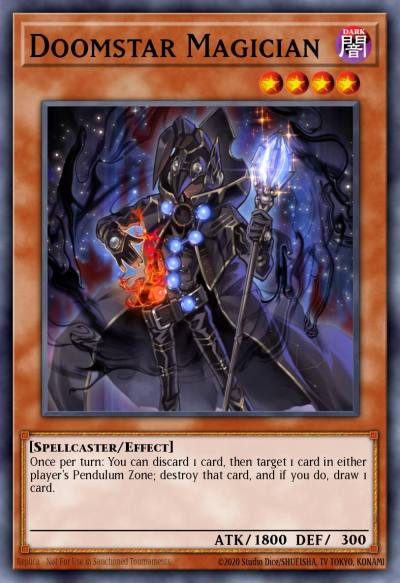 Doomstar Magician Ultra Rare MP15-EN120 2015 Mega-Tin Mega Pack Yugioh card