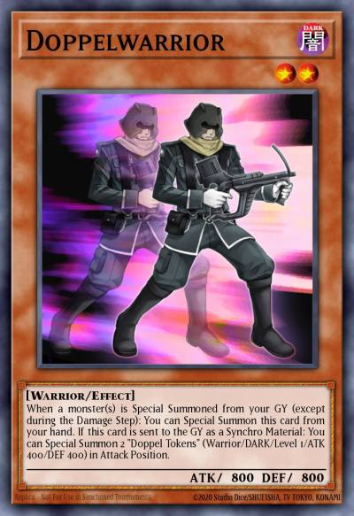 Doppelwarrior Ultra Rare GFP2-EN102 Ghosts From the Past The 2nd Haunting Yugioh card