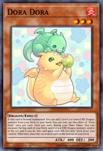 Dora Dora Ultra Rare MP25-EN219 2025 Mega-Pack Tin Yugioh card