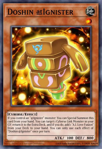 Doshin @Ignister Common IGAS-EN006 Ignition Assault Yugioh card