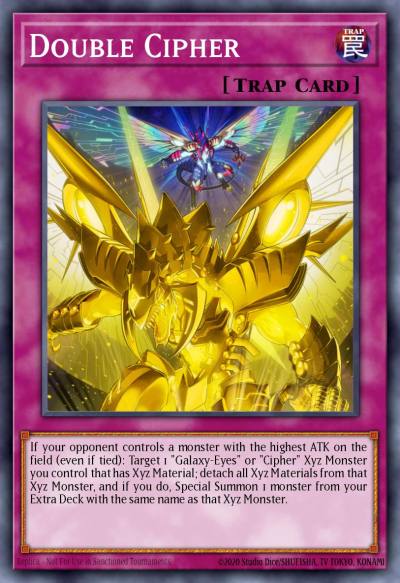 Double Cipher Common MP17-EN158 2017 Mega-Tin Mega Pack Yugioh card