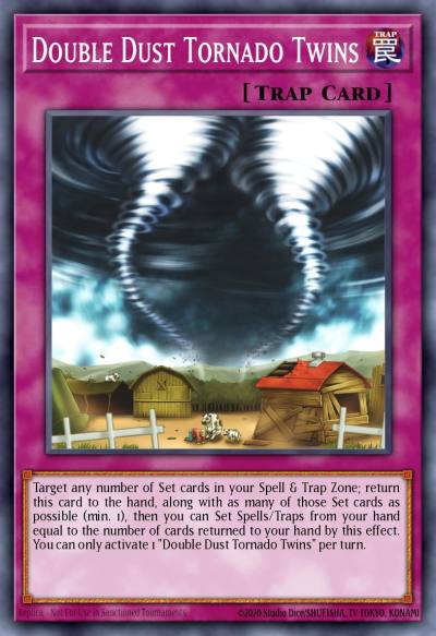 Double Dust Tornado Twins Common MP23-EN147 25th Anniversary Tin Dueling Heroes Mega Pack Yugioh card