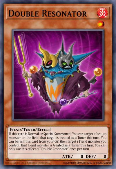 Double Resonator Common MP18-EN003 2018 Mega-Tin Mega Pack Yugioh card
