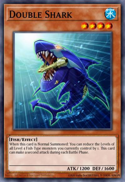 Double Shark Common CBLZ-EN010 Cosmo Blazer Yugioh card