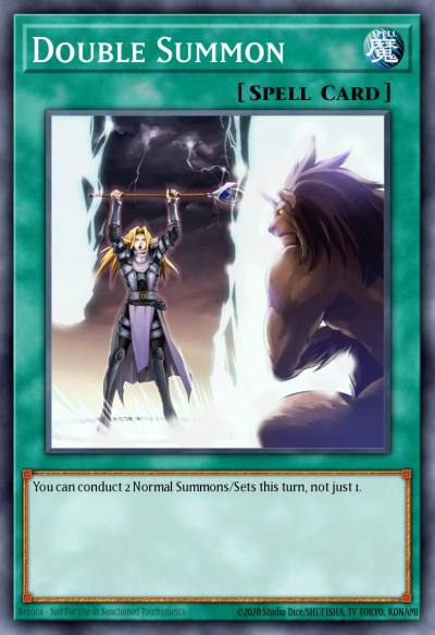 Double Summon Duel Terminal Normal Parallel Rare DT06-EN091 Duel Terminal 6b Yugioh card