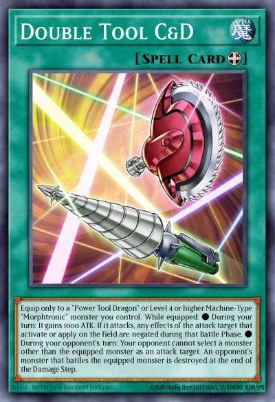 Double Tool CandD Common RGBT-EN053 Raging Battle Yugioh card