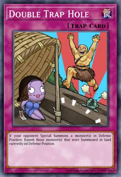 Double Trap Hole Short Print SECE-EN080 Secrets of Eternity Yugioh card