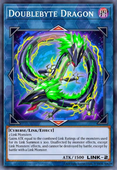 Doublebyte Dragon Ultra Rare DUPO-EN020 Duel Power Yugioh card