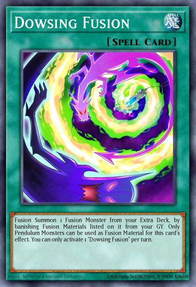 Dowsing Fusion Rare KICO-EN024 Kings Court Yugioh card