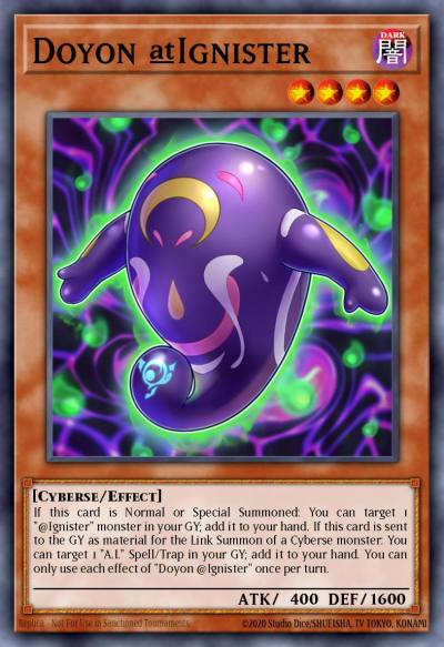 Doyon @Ignister Common MP21-EN002 2021 Tin of Ancient Battles Yugioh card