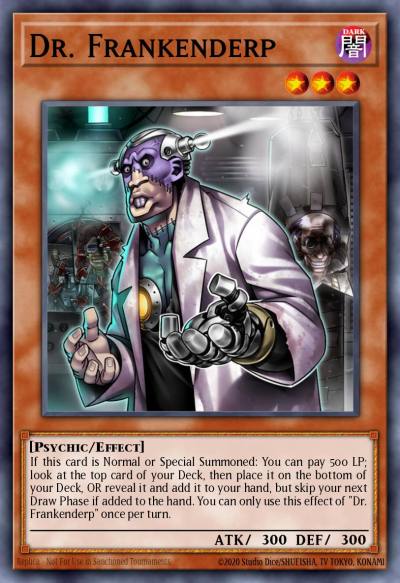 Dr Frankenderp Common MP16-EN135 2016 Mega-Tin Mega Pack Yugioh card