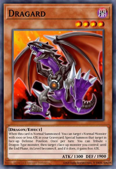 Dragard Super Rare SHSP-EN092 Shadow Specters Yugioh card