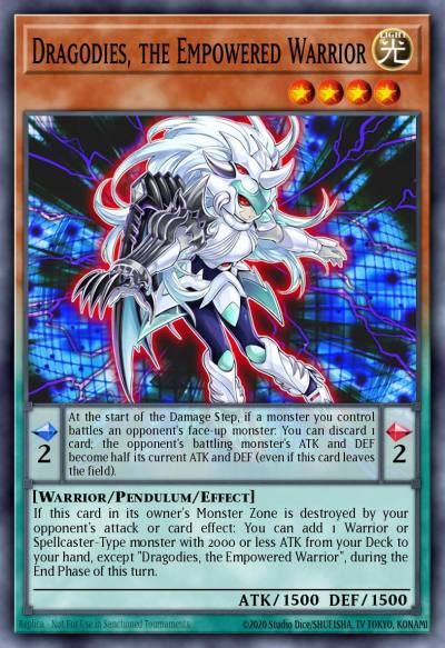 Dragodies the Empowered Warrior Common MP17-EN120 2017 Mega-Tin Mega Pack Yugioh card