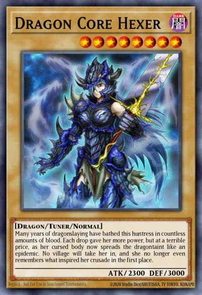 Dragon Core Hexer Rare MP17-EN127 2017 Mega-Tin Mega Pack Yugioh card