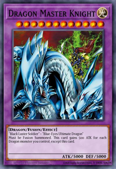 Dragon Master Knight Ultra Rare DPKB-EN027 Duelist Pack Kaiba Yugioh card