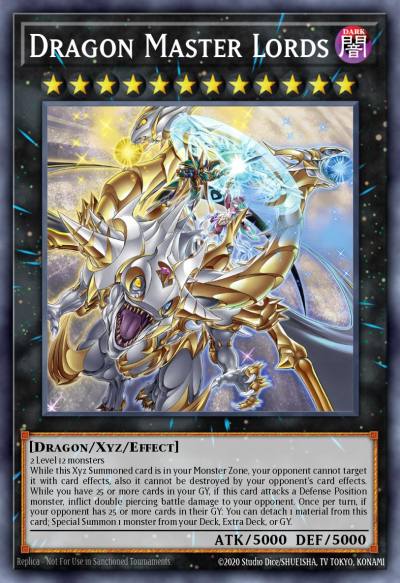 Dragon Master Lords Quarter Century Secret Rare ALIN-EN000 Alliance Insight Yugioh card