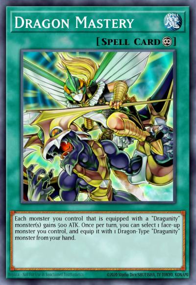 Dragon Mastery Common SDDL-EN022 Dragunity Legion Structure Deck Yugioh card