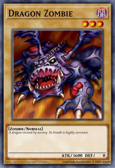 Dragon Zombie Common LCJW-EN183 Legendary Collection 4 Joeys World Mega Pack Yugioh card