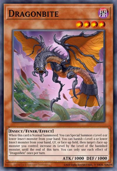 Dragonbite Ultra Rare BACH-EN081 Battle of Chaos Yugioh card