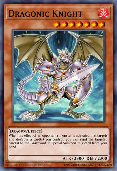 Dragonic Knight Super Rare CT07-EN017 Collectible Tins 2010 Wave 1 Yugioh card