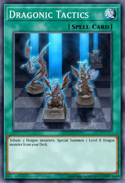 Dragonic Tactics Ultra Rare LC02-EN012 Legendary Collection 2 The Duel Academy Years Yugioh card