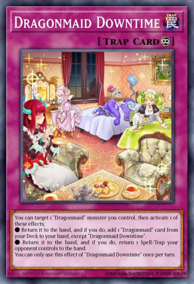Dragonmaid Downtime Ultra Rare BLMM-EN068 Battles of Legend Monster Mayhem Yugioh card