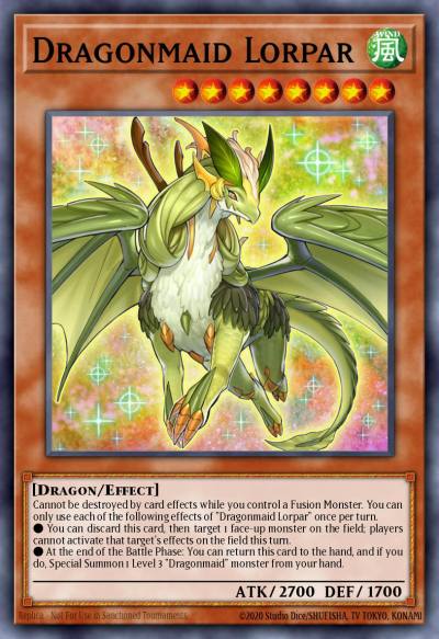 Dragonmaid Lorpar Ultra Rare BLMM-EN061 Battles of Legend Monster Mayhem Yugioh card