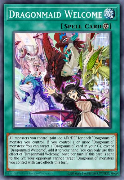 Dragonmaid Welcome Ultra Rare BLMM-EN066 Battles of Legend Monster Mayhem Yugioh card