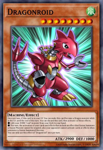 Dragonroid Secret Rare BROL-EN011 Brothers of Legend Yugioh card